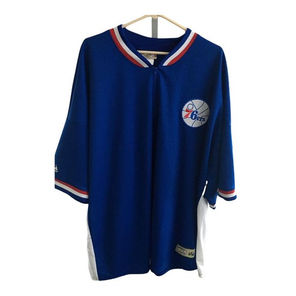 Majestic Hardwood Classics Sixers 76ers Philly - Picture 3 of 12